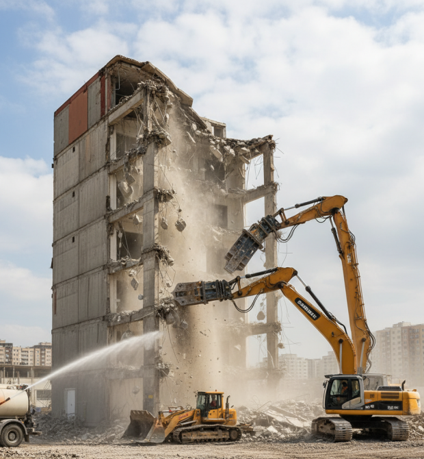 Entreprise de démolition, Bordeaux